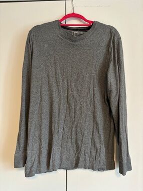 Eddie Bauer Long Sleeve Dark Gray Tee